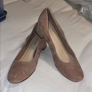 Nine West Tan Flats Elegant Loafers